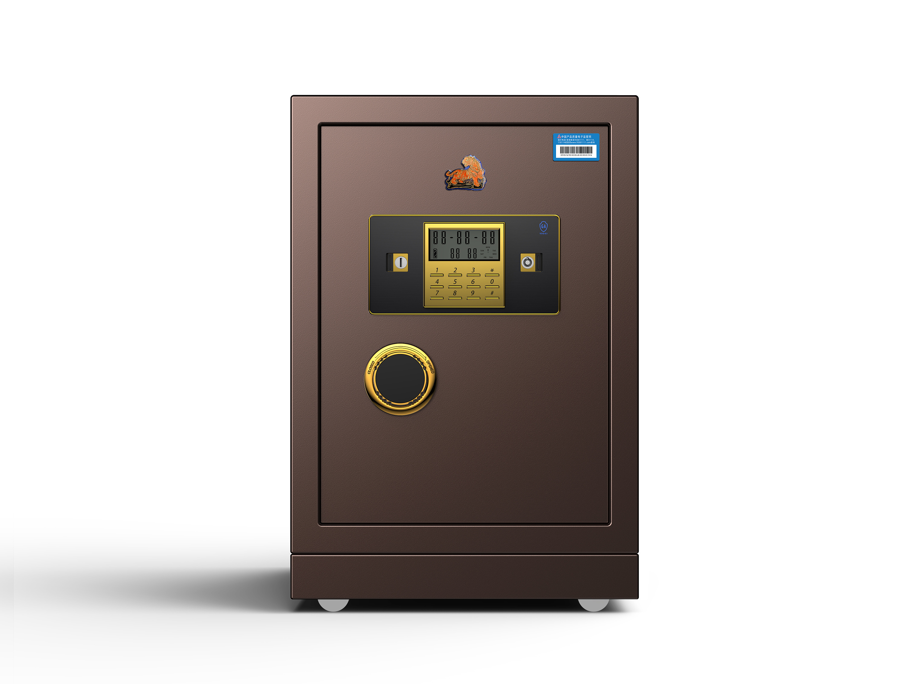 智造安全 3D建模与产品渲染在指纹密码保险柜创新设计中的核心应用