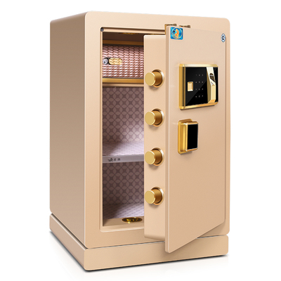 虎牌3C认证50CM智能指纹保险柜 守护家庭与办公安全的坚实防线